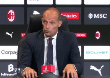 Allegri deve gestire la crisi del Milan